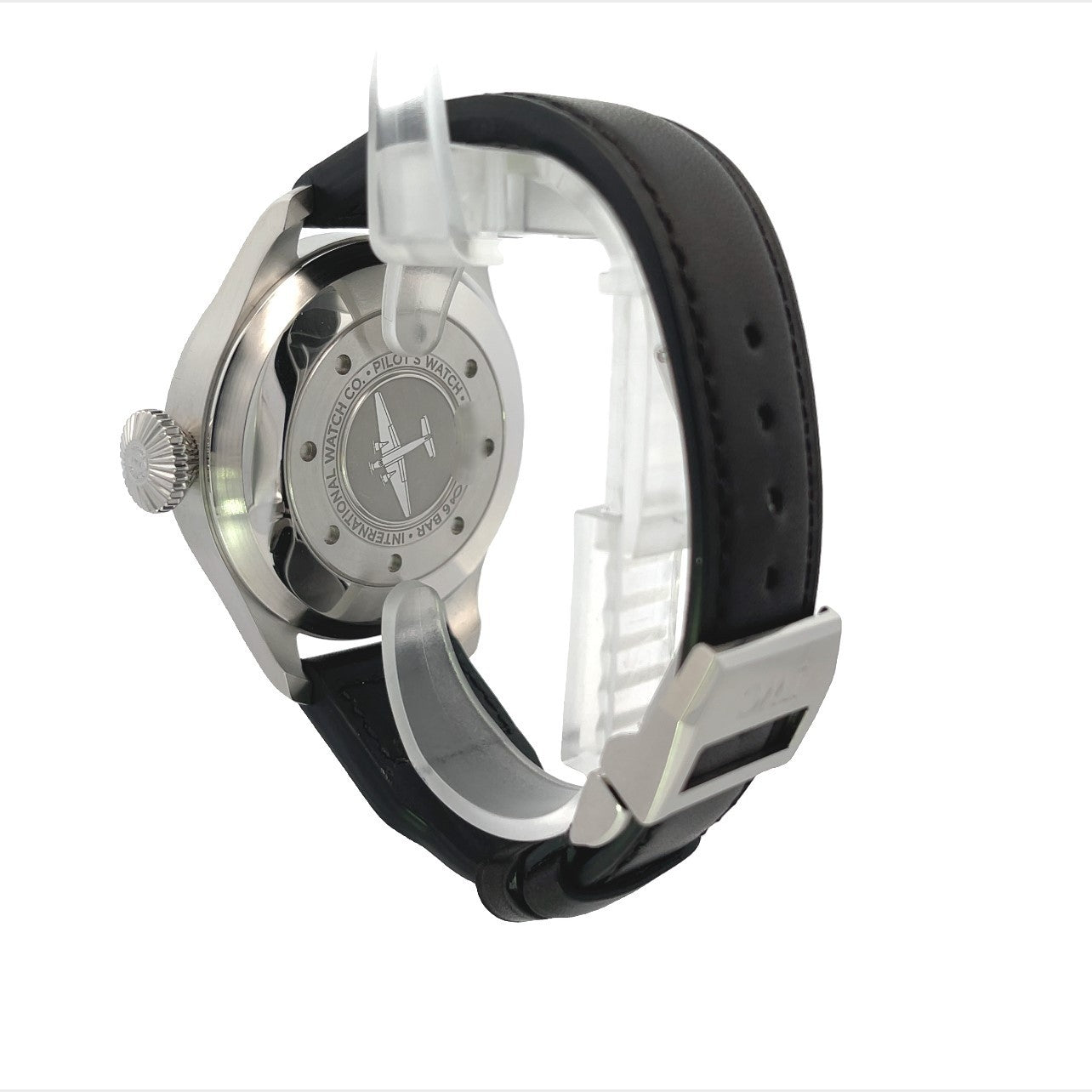 IWC Big Pilot Black Dial Seven Day Reserve Stainless Steel IW500912 - Beverly Hills Watch Company