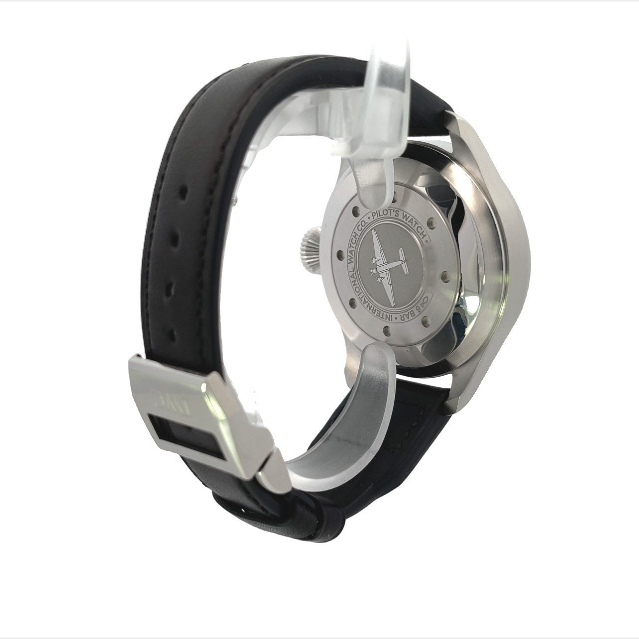 IWC Big Pilot Black Dial Seven Day Reserve Stainless Steel IW500912 - Beverly Hills Watch Company