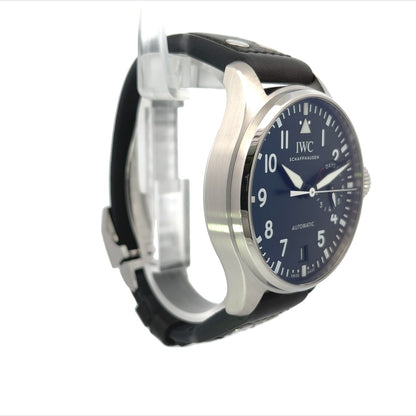 IWC Big Pilot Black Dial Seven Day Reserve Stainless Steel IW500912 - Beverly Hills Watch Company