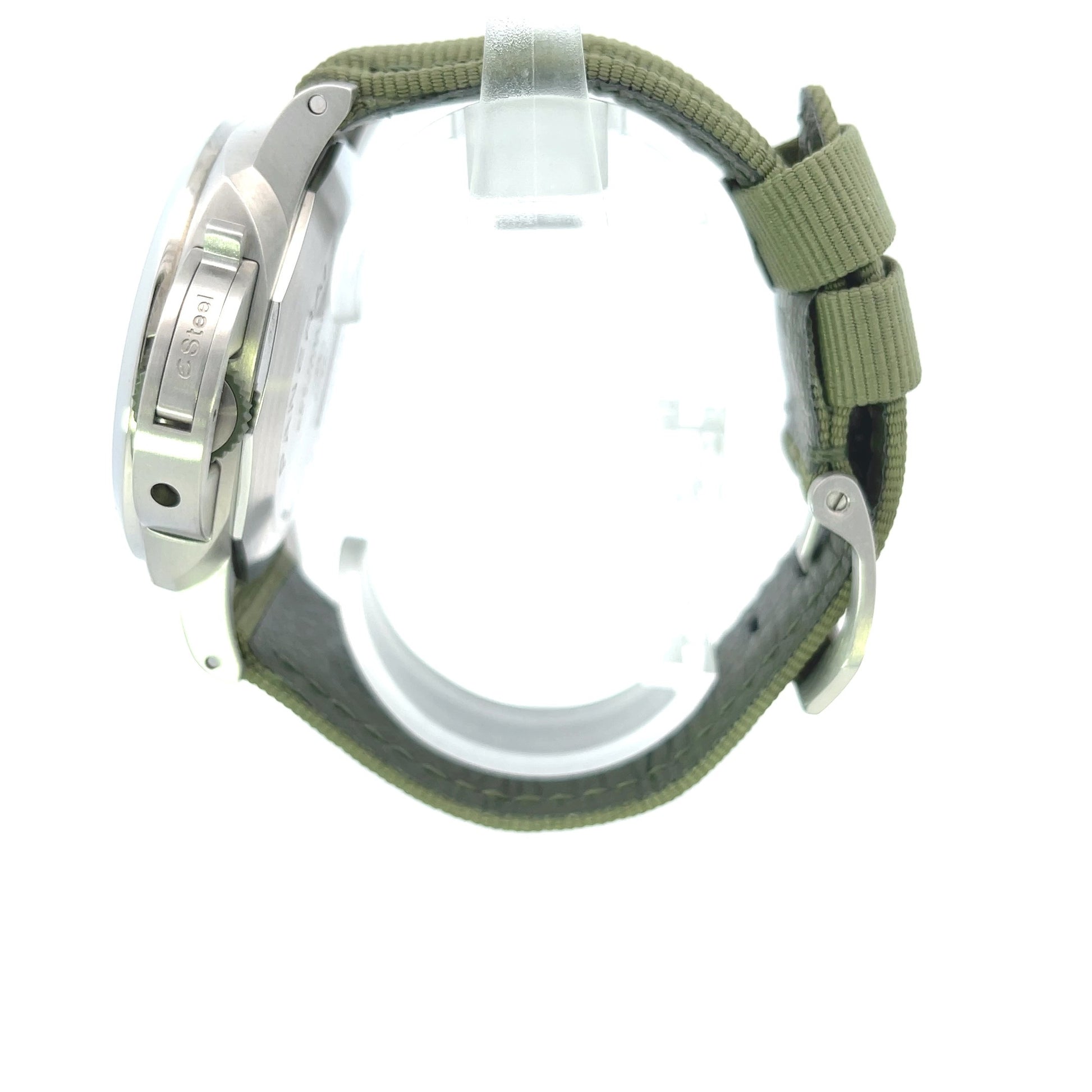 Luminor Marina ESteel Verde Smeraldo PAM01356 - Beverly Hills Watch Company