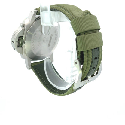 Luminor Marina ESteel Verde Smeraldo PAM01356 - Beverly Hills Watch Company