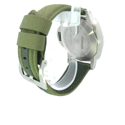 Luminor Marina ESteel Verde Smeraldo PAM01356 - Beverly Hills Watch Company