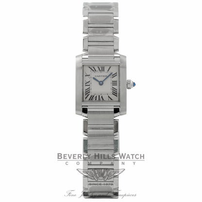 Cartier Tank Francaise Stainless Steel Ladies Watch W51008Q3 29RLWN - Beverly Hills Watch Company