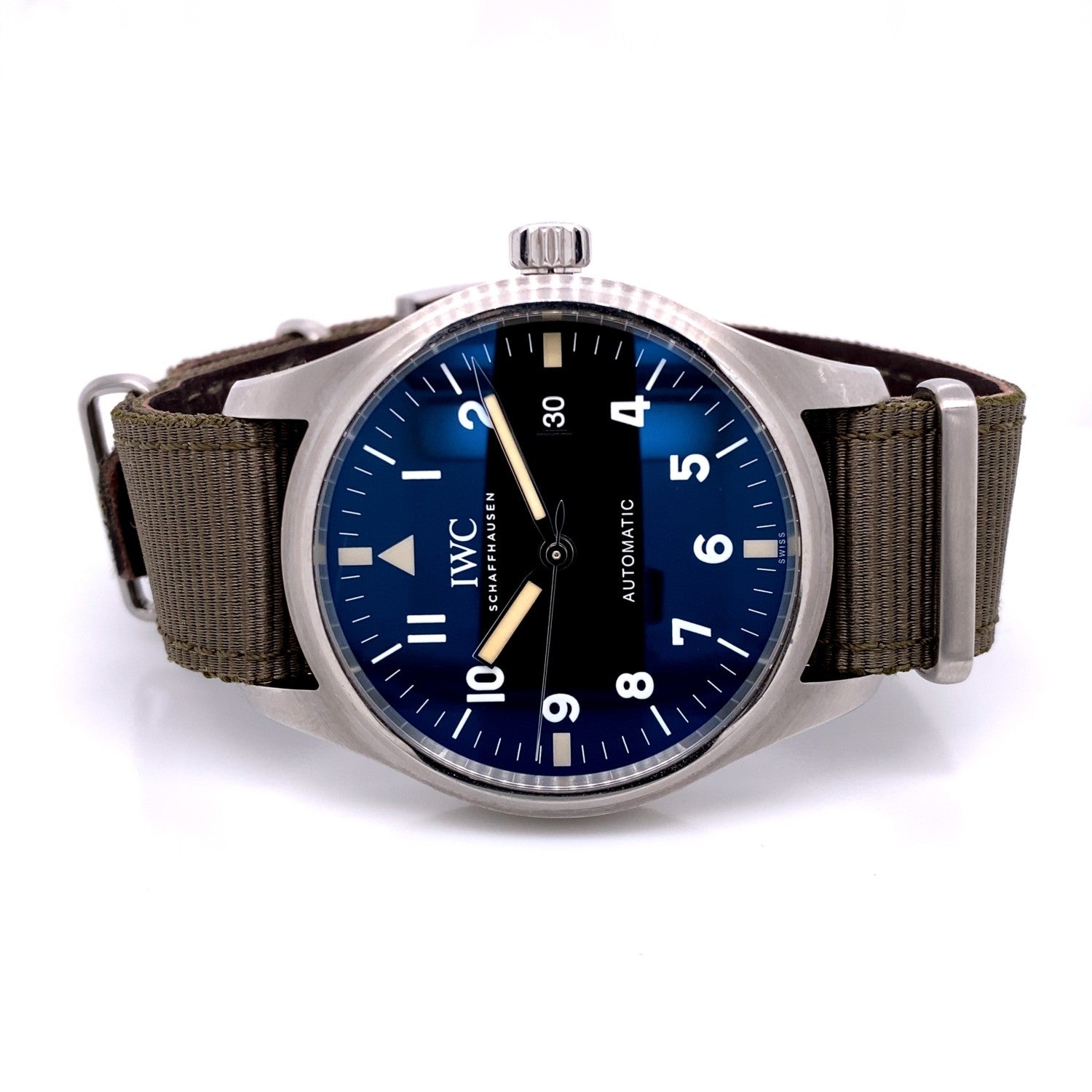 IWC Pilot Mark VIII Tribute Edition 40mm Stainless Steel IW327007 2KQUL0 - Beverly Hills Watch Company