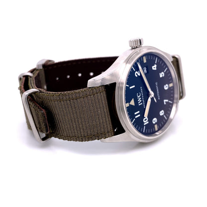 IWC Pilot Mark VIII Tribute Edition 40mm Stainless Steel IW327007 2KQUL0 - Beverly Hills Watch Company