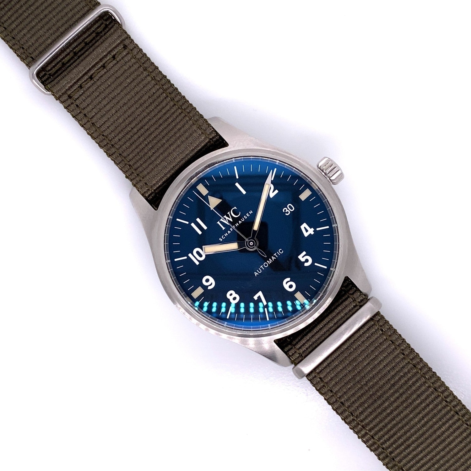 IWC Pilot Mark VIII Tribute Edition 40mm Stainless Steel IW327007 2KQUL0 - Beverly Hills Watch Company