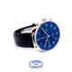 IWC Portuguese 40.9mm Stainless Steel Chronograph Blue Dial  IW371491 2L2D5K - Beverly Hills Watch Company