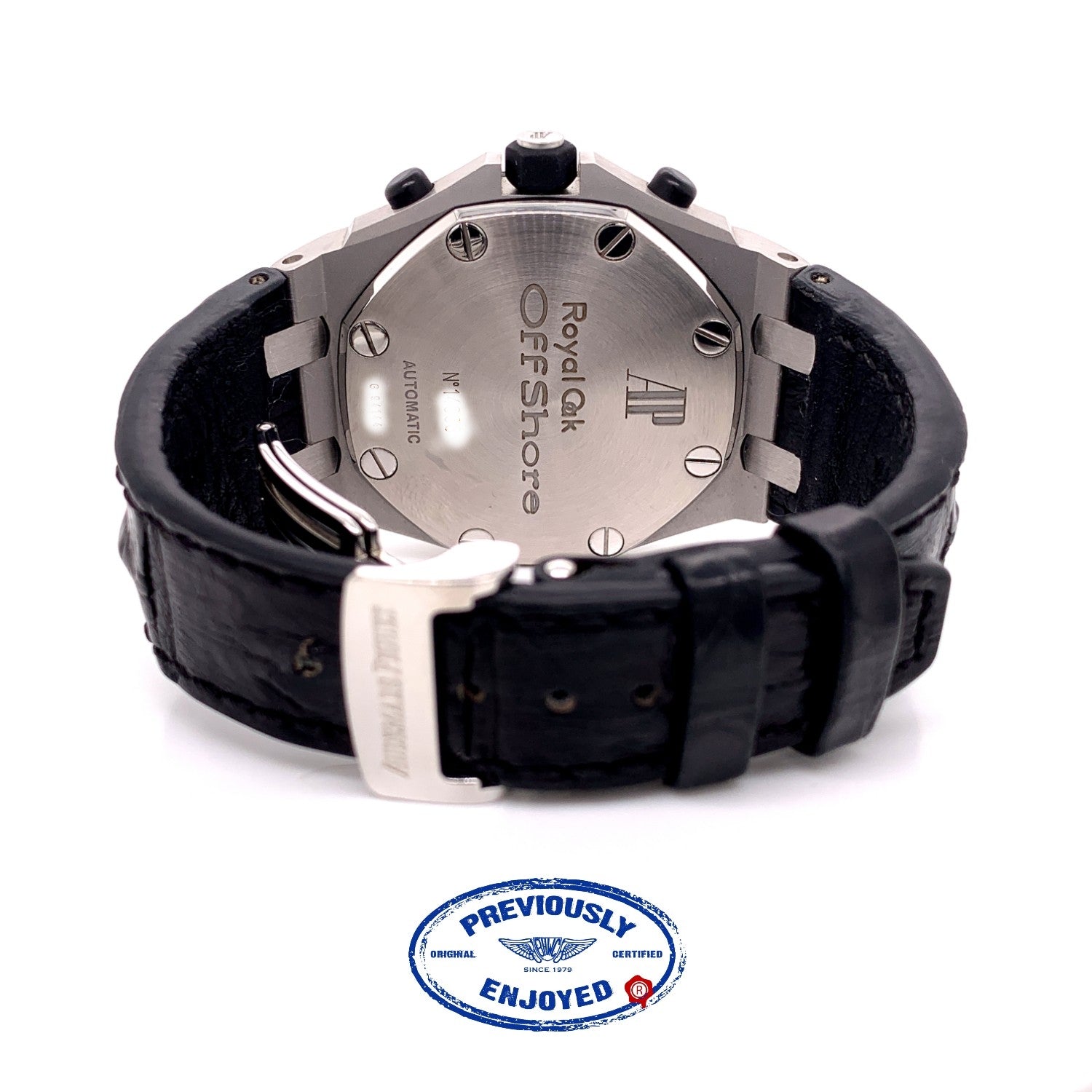 Audemars Piguet Royal Oak Offshore 42mm Stainless Steel Black Dial White Arabic numerals 26020ST.OO.D101CR.01 2MM5V8 - Beverly Hills Watch Company