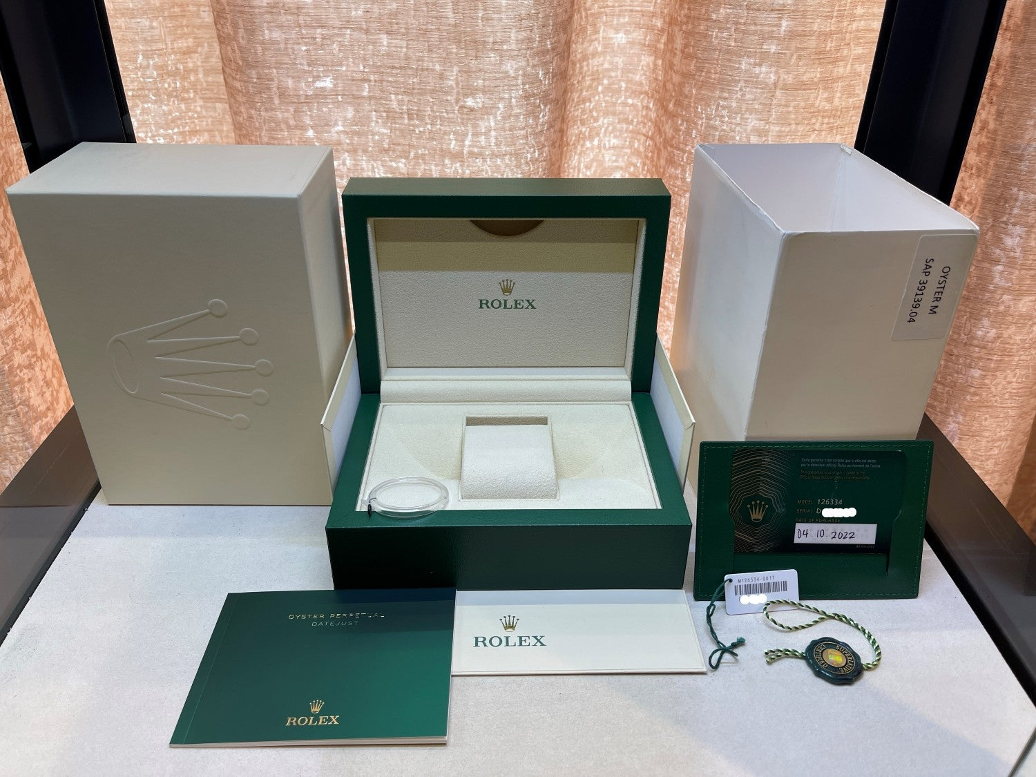 Rolex Datejust 41mm Stainless Steel White gold Fluted Bezel 126334 - Beverly Hills Watch Company