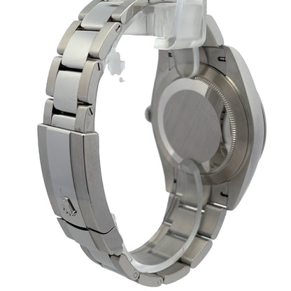 Rolex Datejust 41mm Stainless Steel White gold Fluted Bezel 126334 - Beverly Hills Watch Company