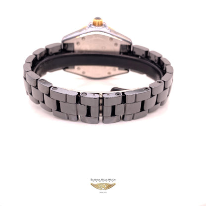 Chanel J12 33mm Rose Gold and Black Ceramic Diamond Dial H2543 2VM943 - Beverly Hills Watch Company