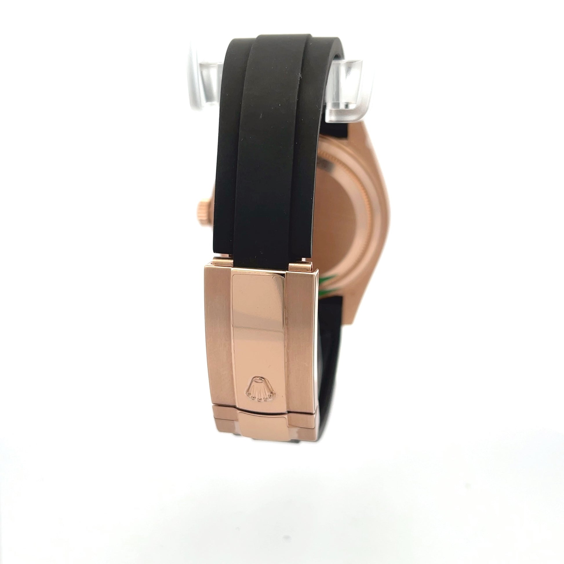 Rolex Sky-Dweller Everose 42mm Oysterflex Gray Dial 326235 - Beverly Hills Watch Company