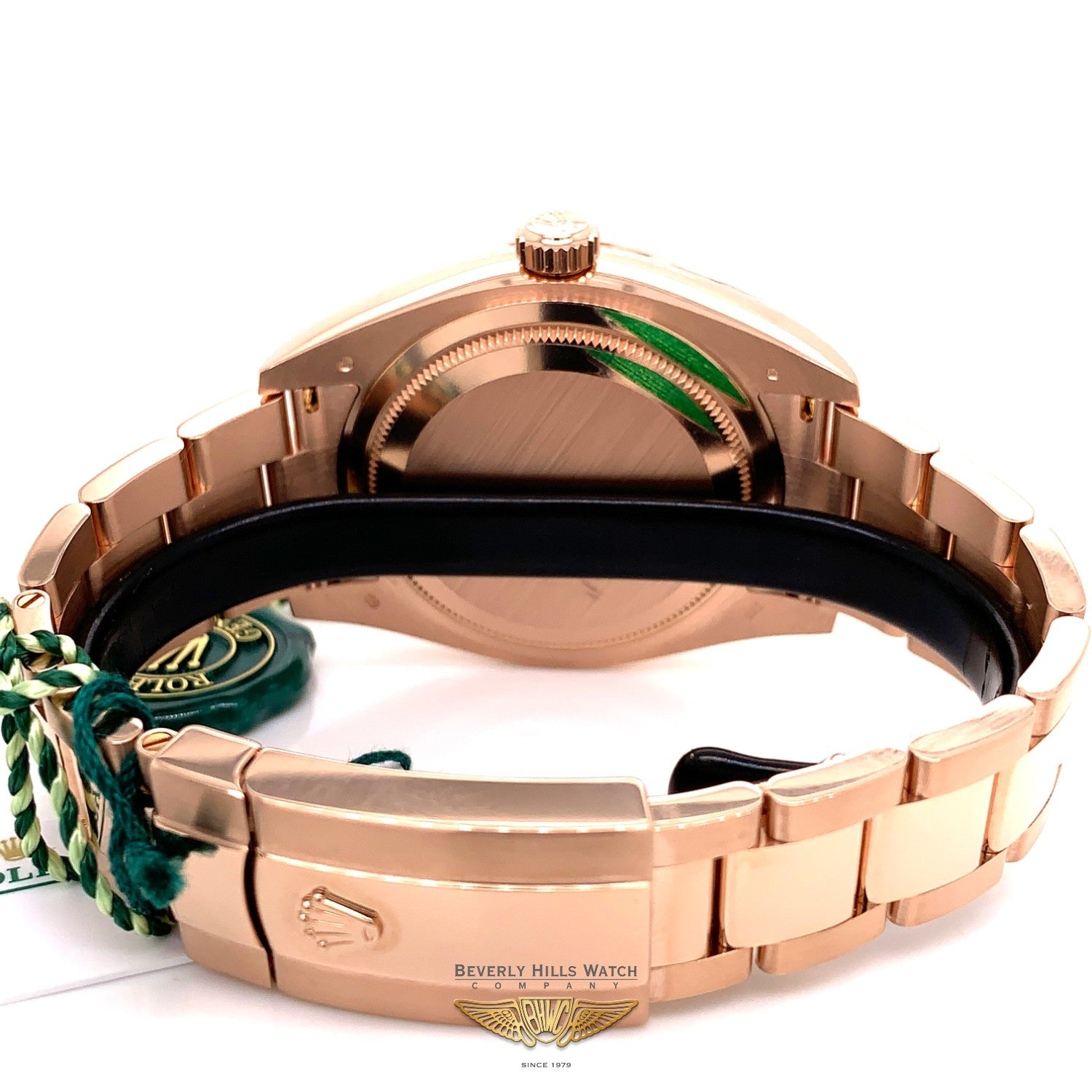 Rolex Sky Dweller Dark Rhodium Dial Everose Gold 326935 0LQX87 - Beverly Hills Watch Company