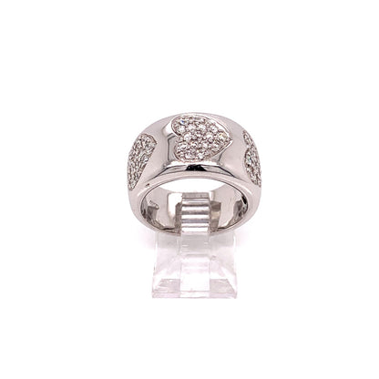 Naira & C Bamibina Diamond Heart White Gold Ring 3289