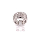 Naira & C Bamibina Diamond Heart White Gold Ring 3289