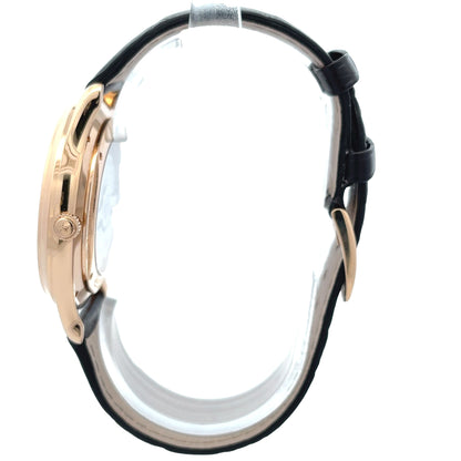 Jaeger LeCoultre Master Ultra Thin Perpetual Rose Gold Beige Dial Q1302520 - Beverly Hills Watch Company