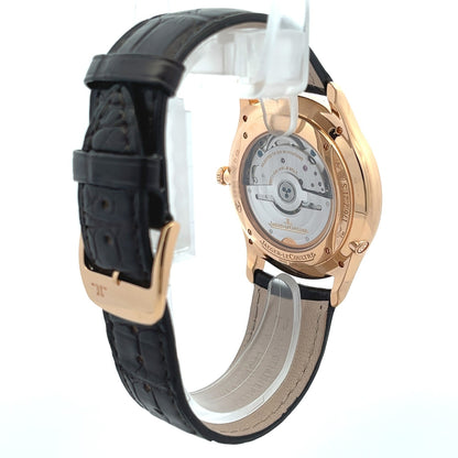 Jaeger LeCoultre Master Ultra Thin Perpetual Rose Gold Beige Dial Q1302520 - Beverly Hills Watch Company