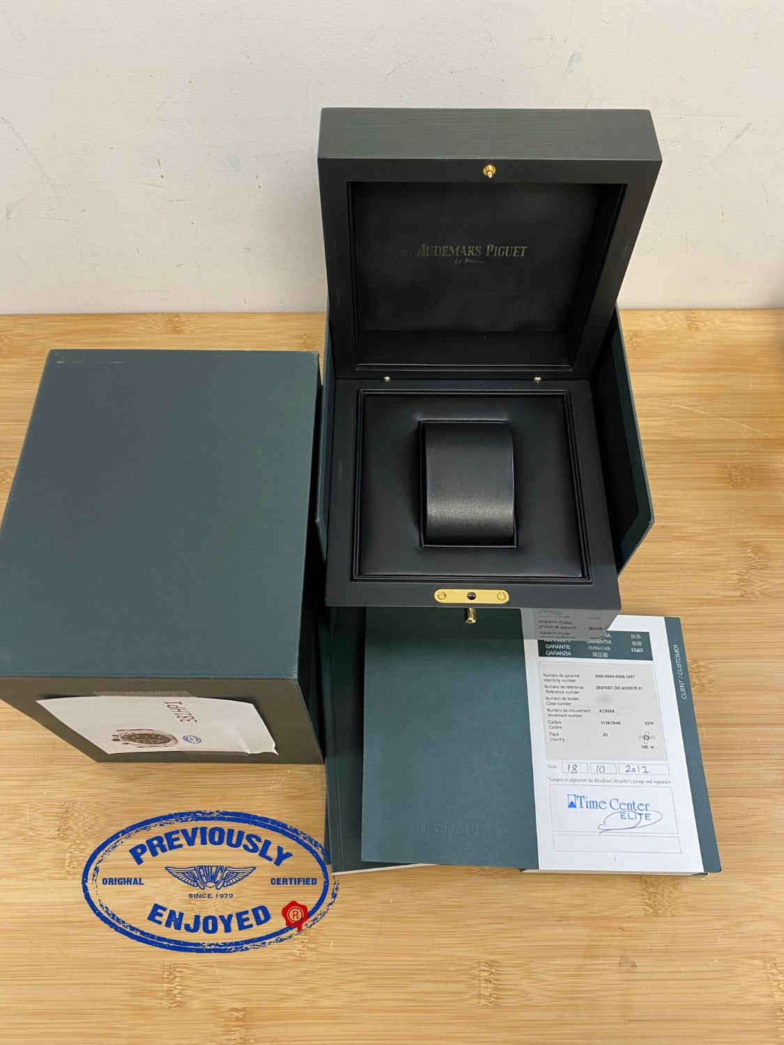 Audemars Piguet Royal Oak Offshore 42mm Chronograph Midnight Blue Dial 26470ST.OO.A028CR.01 381HP1