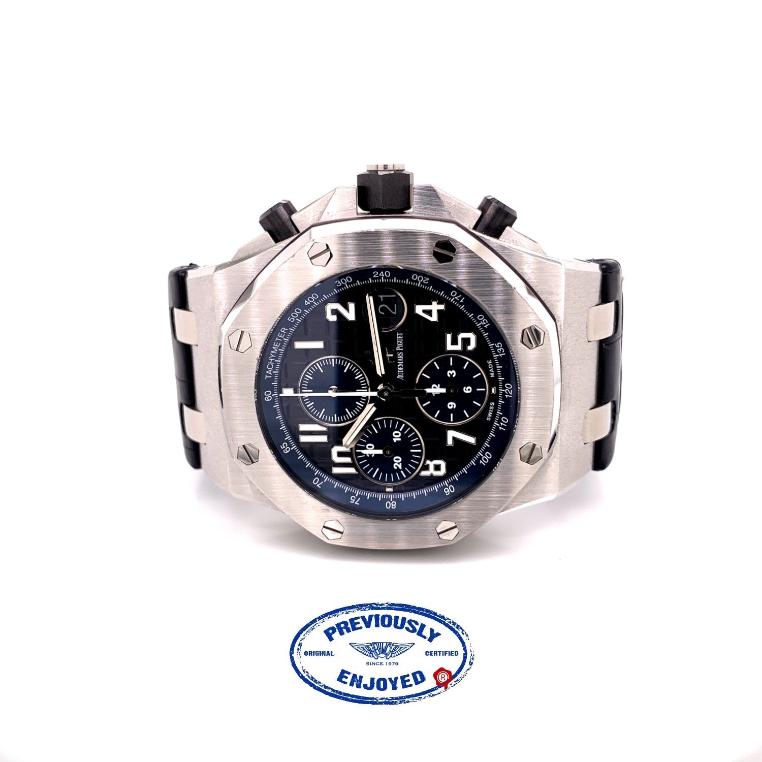 Audemars Piguet Royal Oak Offshore 42mm Chronograph Midnight Blue Dial 26470ST.OO.A028CR.01 381HP1