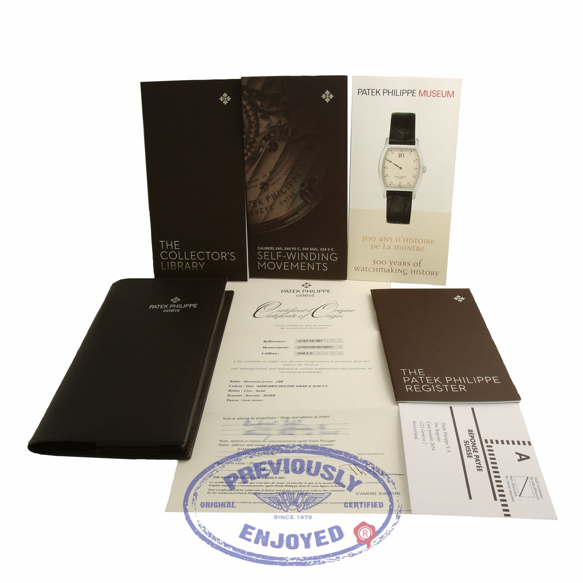 Patek Philippe Aquanaut Black Dial Stainless Steel 5167A/001 3856D4 - Beverly Hills Watch Company