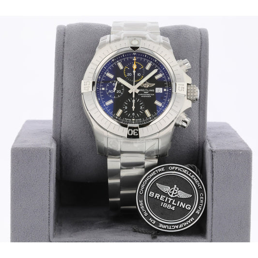 Breitling Avenger 45mm Stainless Steel Black Dial A13317101B1A1