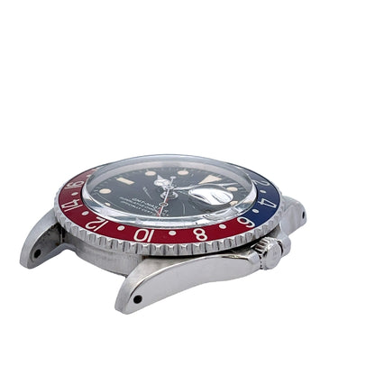 Rolex GMT Master Stainless Steel Pepsi Vintage Watch 1675 - Beverly Hills Watch Company