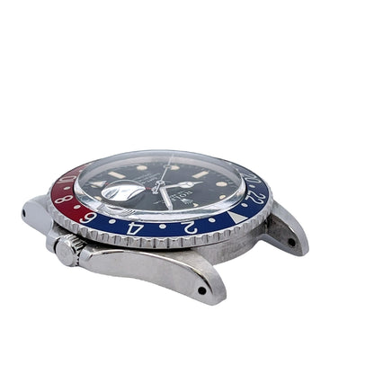 Rolex GMT Master Stainless Steel Pepsi Vintage Watch 1675 - Beverly Hills Watch Company