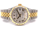 Rolex Datejust 31mm Domed Diamond Bezel Yellow gold and Stainless Silver Roman Diamond Dial 278343RBR 39M5K8 - Beverly Hills Watch Company
