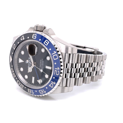 Rolex GMT Master II Batman Jubilee Bracelet 126710BLNR 39RRCH - Beverly Hills Watch Company