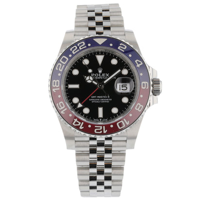 Rolex GMT Master II Stainless Steel Ceramic "Pepsi" Jubilee 126710blro