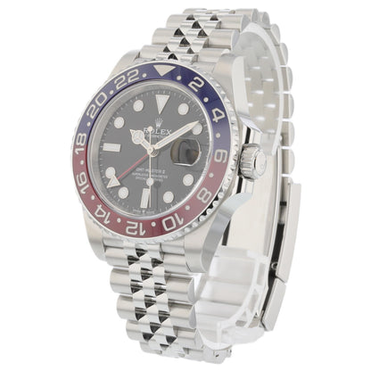 Rolex GMT Master II Stainless Steel Ceramic "Pepsi" Jubilee 126710blro