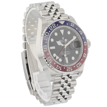 Rolex GMT Master II Stainless Steel Ceramic "Pepsi" Jubilee 126710blro