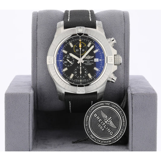 Breitling Avenger Chronograph 45mm Black Dial A13317101B1X2