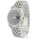 Rolex Datejust 36mm White Gold Fluted Black Roulette Dial Jubilee 116234