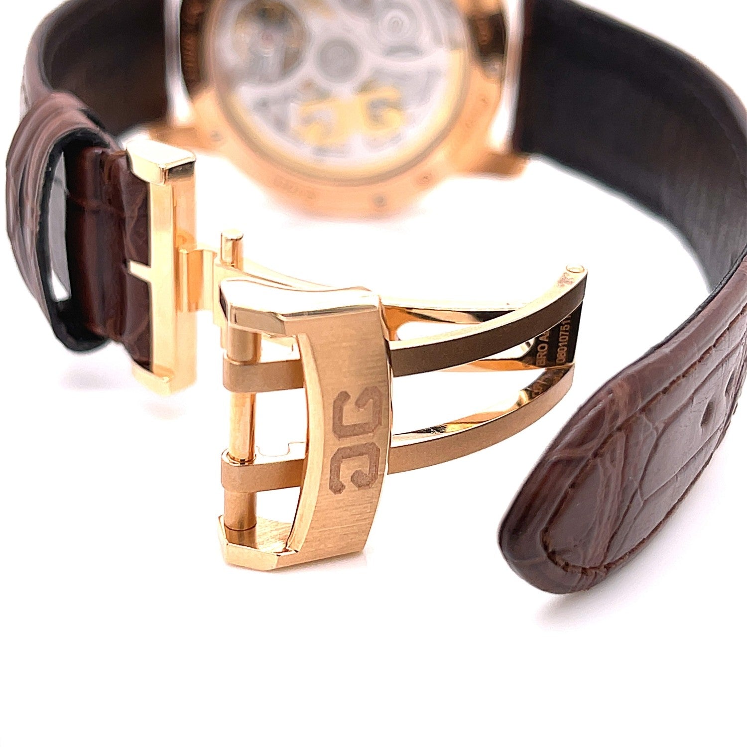 Glashutte Original Senator Excellence Perpetual Red Gold 1-36-02-02-05-50 - Beverly Hills Watch Company