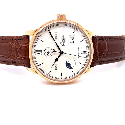 Glashutte Original Senator Excellence Perpetual Red Gold 1-36-02-02-05-50 - Beverly Hills Watch Company