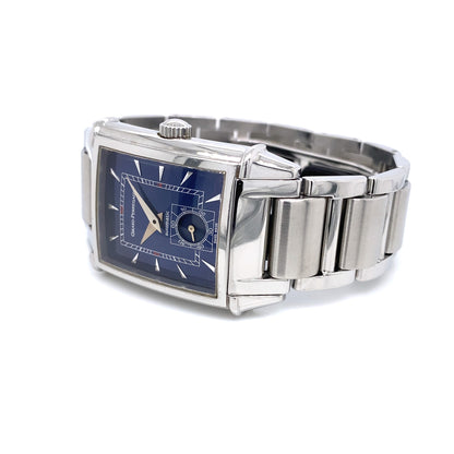 Girard Perregaux Vintage 1945 Stainless Steel Blue Dial 2594 - Beverly Hills Watch Company