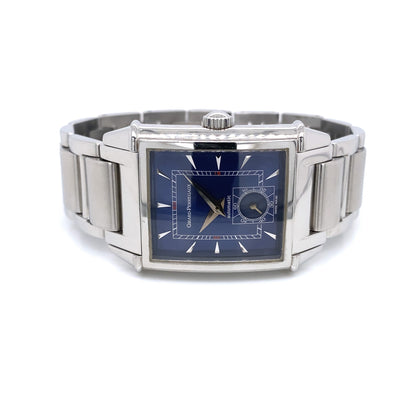 Girard Perregaux Vintage 1945 Stainless Steel Blue Dial 2594 - Beverly Hills Watch Company