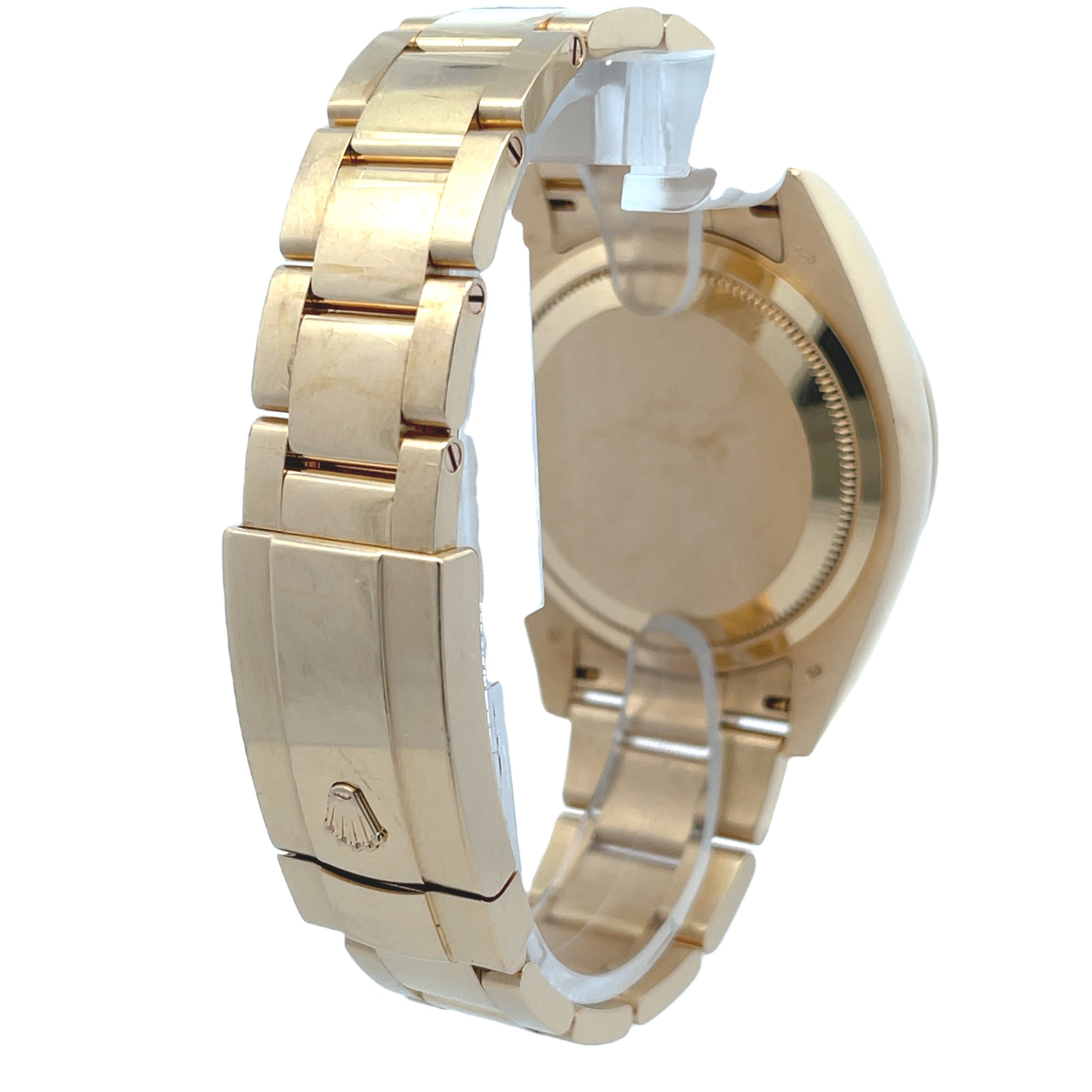 Rolex Sky-Dweller Yellow Gold 42mm White Dial 326938 - Beverly Hills Watch Company
