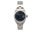 Rolex Datejust 26mm Smooth Bezel Blue Dial Oyster Bracelet 69160 - Beverly Hills Watch Company