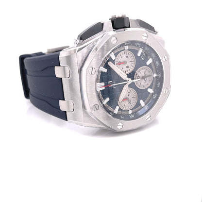 Audemars Piguet Offshore 43mm Titanium Blue Dial 26420TI.OO.A027CA.01 - Beverly Hills Watch Company