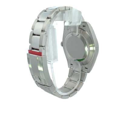 Rolex Datejust 41mm Smooth Bezel Blue Roman Dial 126300 - Beverly Hills Watch Company