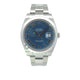 Rolex Datejust 41mm Smooth Bezel Blue Roman Dial 126300 - Beverly Hills Watch Company