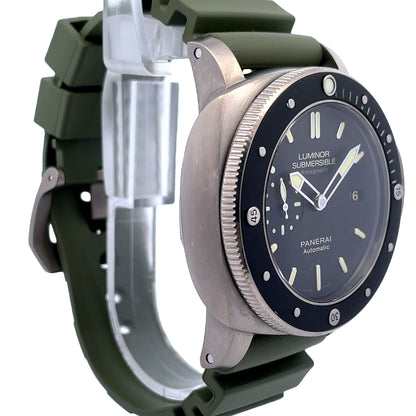 Panerai Luminor Submersible 1950 47mm Titanium PAM00389 - Beverly Hills Watch Company