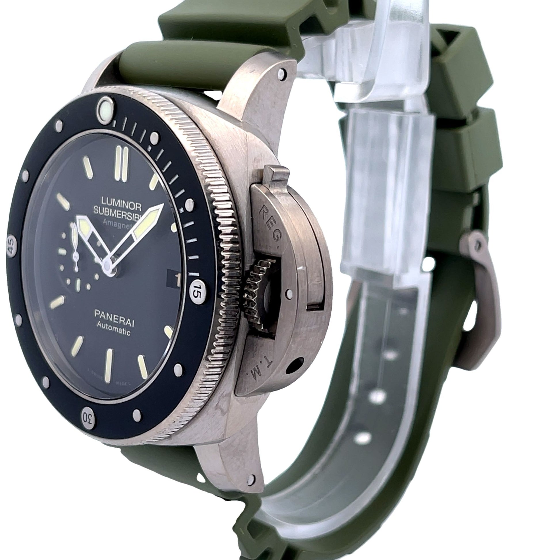 Panerai Luminor Submersible 1950 47mm Titanium PAM00389 - Beverly Hills Watch Company