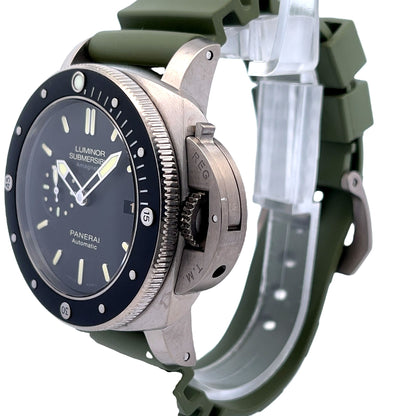 Panerai Luminor Submersible 1950 47mm Titanium PAM00389 - Beverly Hills Watch Company
