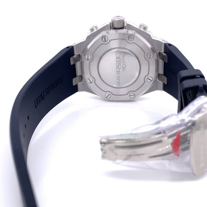 Audemars Piguet Offshore 37mm Diamond Bezel Blue Dial 26231ST.ZZ.D027CA.01 3MEKXH - Beverly Hills Watch Company