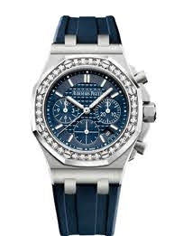 Audemars Piguet Offshore 37mm Diamond Bezel Blue Dial 26231ST.ZZ.D027CA.01 3MEKXH - Beverly Hills Watch Company