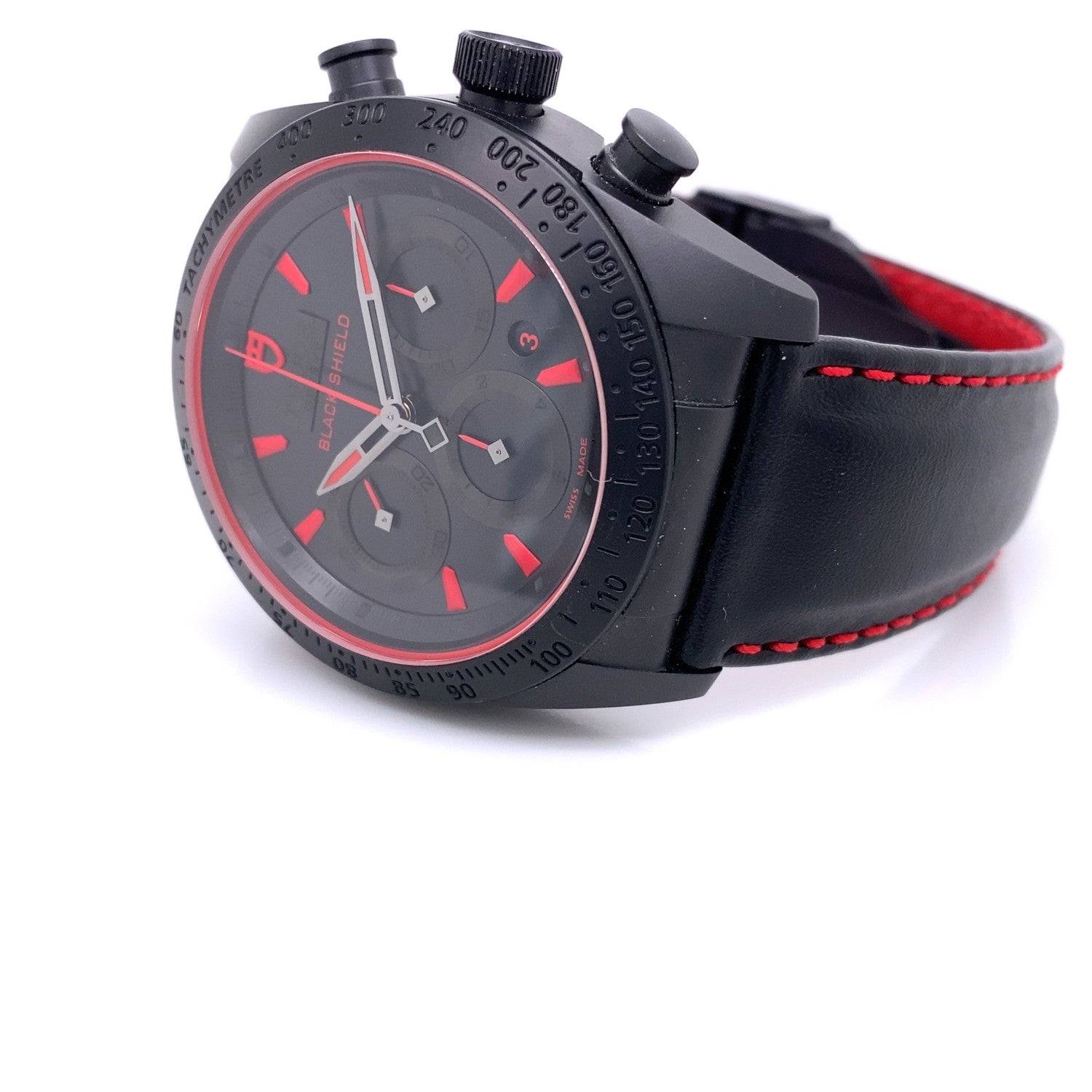 Tudor Fastrider Black Shield 42mm Chronograph Ceramic Case 42000CR-0002 3MZW28 - Beverly Hills Watch Company