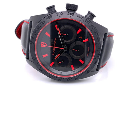 Tudor Fastrider Black Shield 42mm Chronograph Ceramic Case 42000CR-0002 3MZW28 - Beverly Hills Watch Company